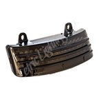 Letric Lighting Tri-Bar Fndr Taillight LED Smoke - Harley-Davidson, 7 models (2010–2013)