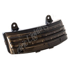 Letric Lighting Tri-Bar Fndr Taillight LED Smoke - Harley-Davidson, 3 models (2006–2009)