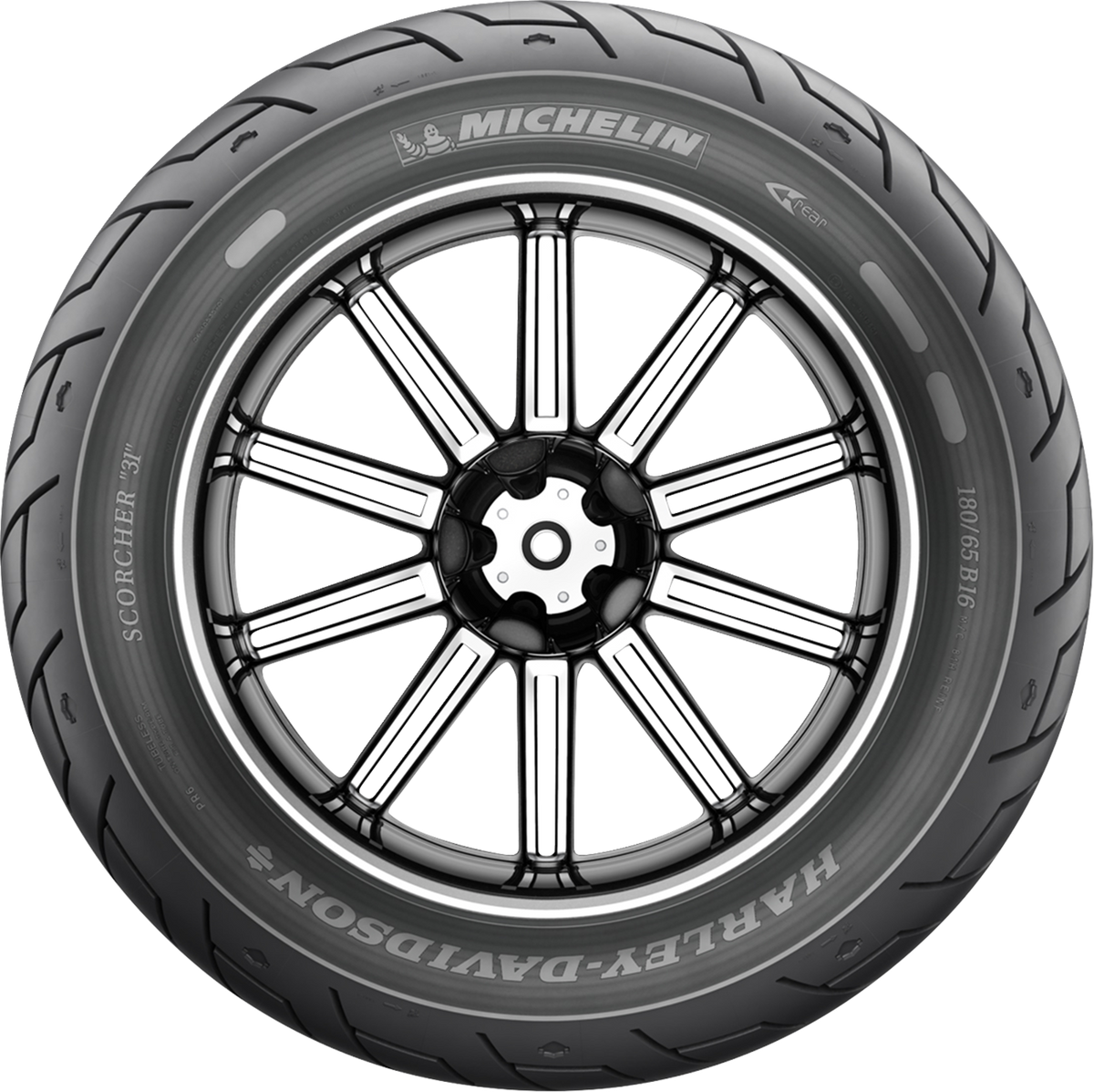 Michelin Tire - Scorcher 31 - Rear - 150/80B16 - 77H