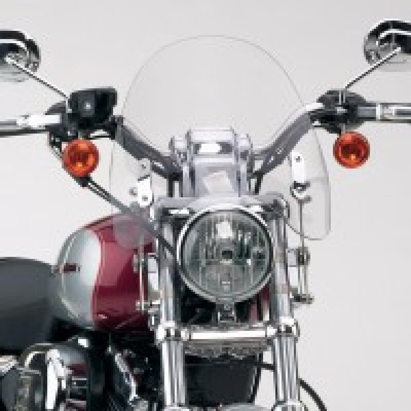 National Cycle 88-22 Harley-Davidson XL,FX Narrow 39 mm. Switchblade Windshield Deflector-Clear