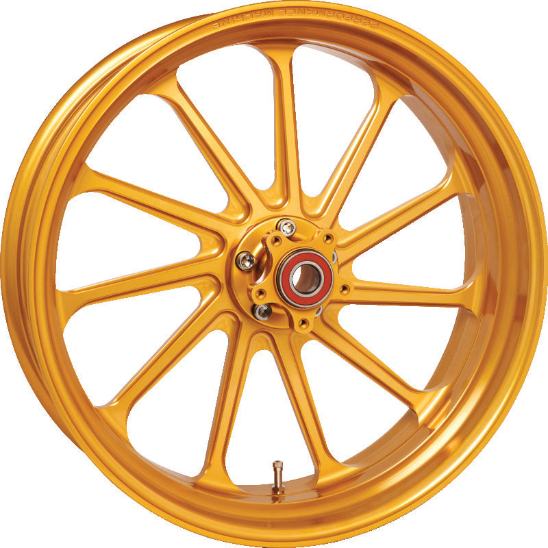 Performance Machine 21x3.5 Forged Wheel Assault - Gold Ano