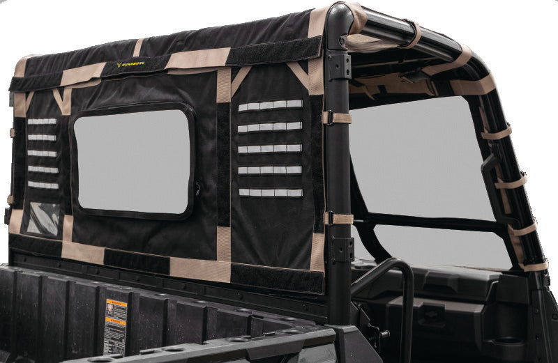 QuadBoss 15-19 Polaris Ranger 1000 Diesel Soft Rear Window