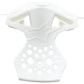 Supertech M8/M10 Chin Vent Frame - Gloss White - XS/S