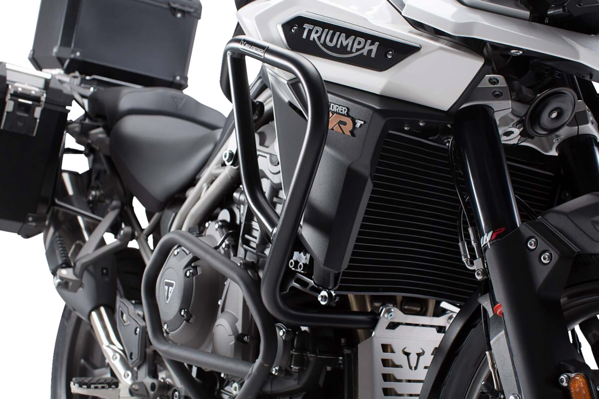 SW-Motech Crash Bar - Left/Right - Black - Triumph - Tiger 1200