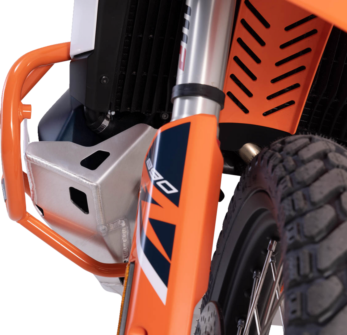 SW-Motech Crash Bar - Left/Right - Orange - KTM | Husqvarna