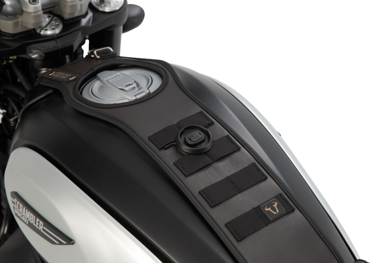 SW-Motech Legend Gear Tank Strap System - with LA3 Smartphone Bag - BMW