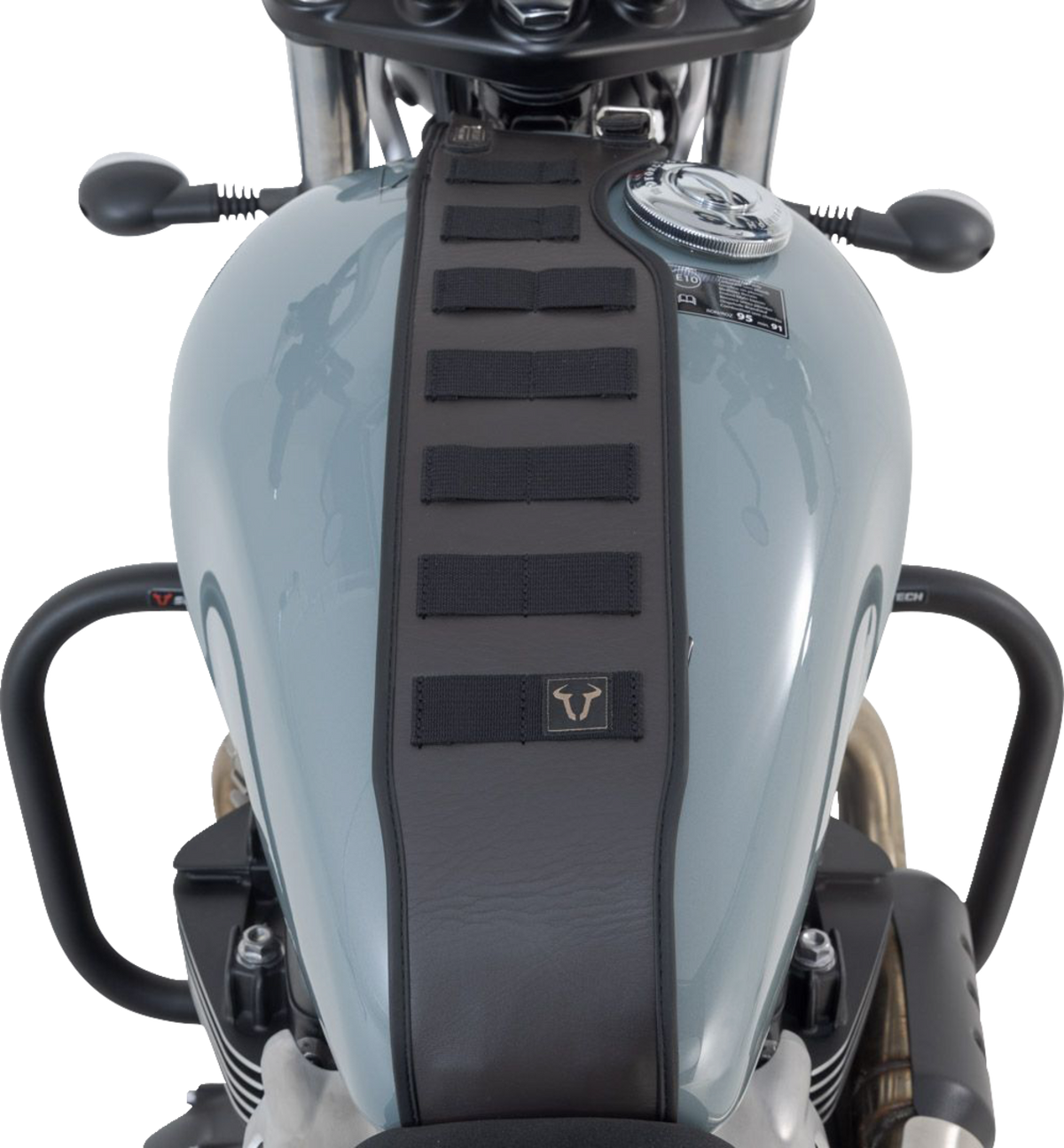 SW-Motech Legend Gear Tank Strap System - with LA3 Smartphone Bag - Triumph - 3581-0013