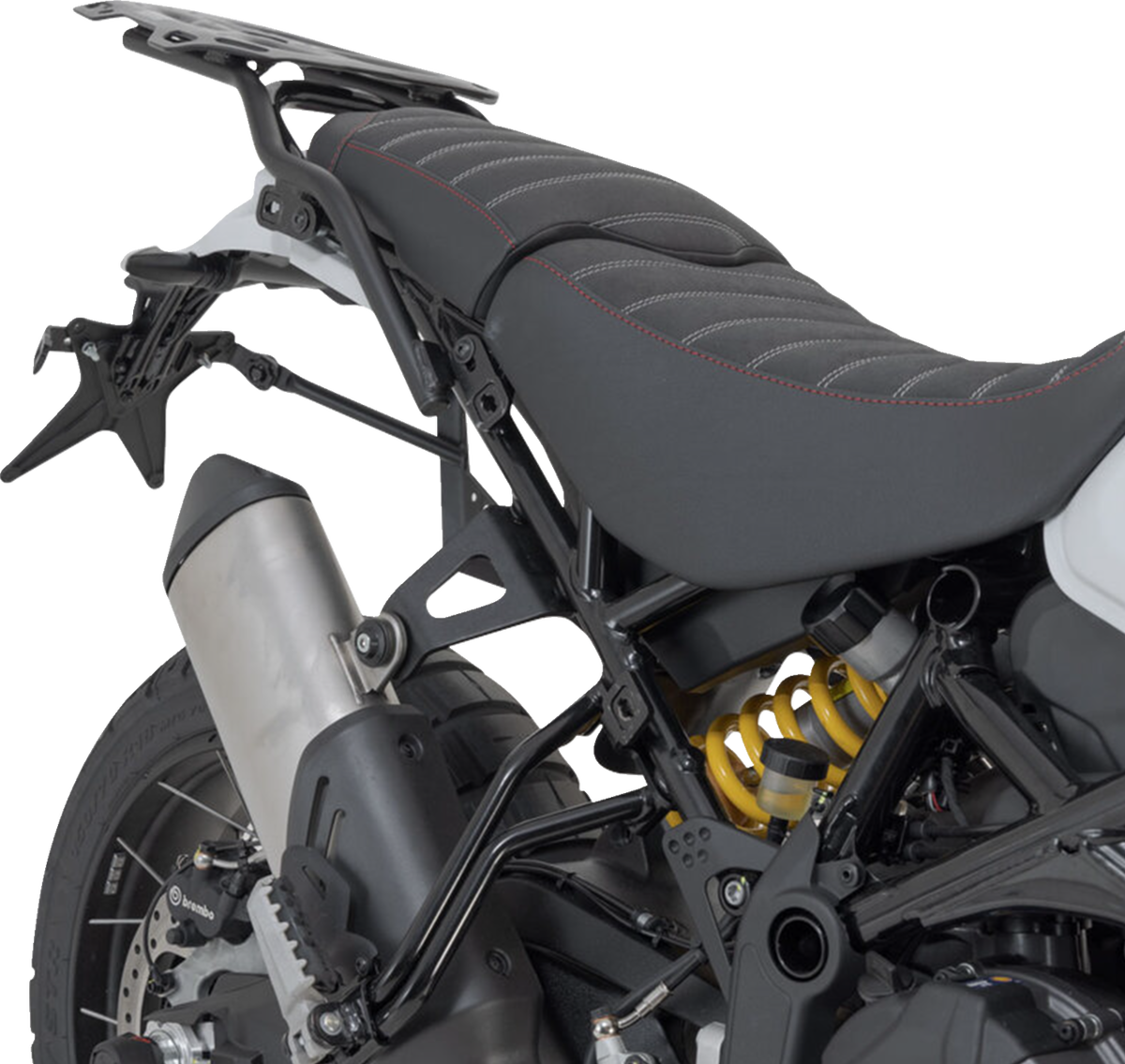 SW-Motech PRO Side Carrier - Left/Right - Black - Ducati - DesertX