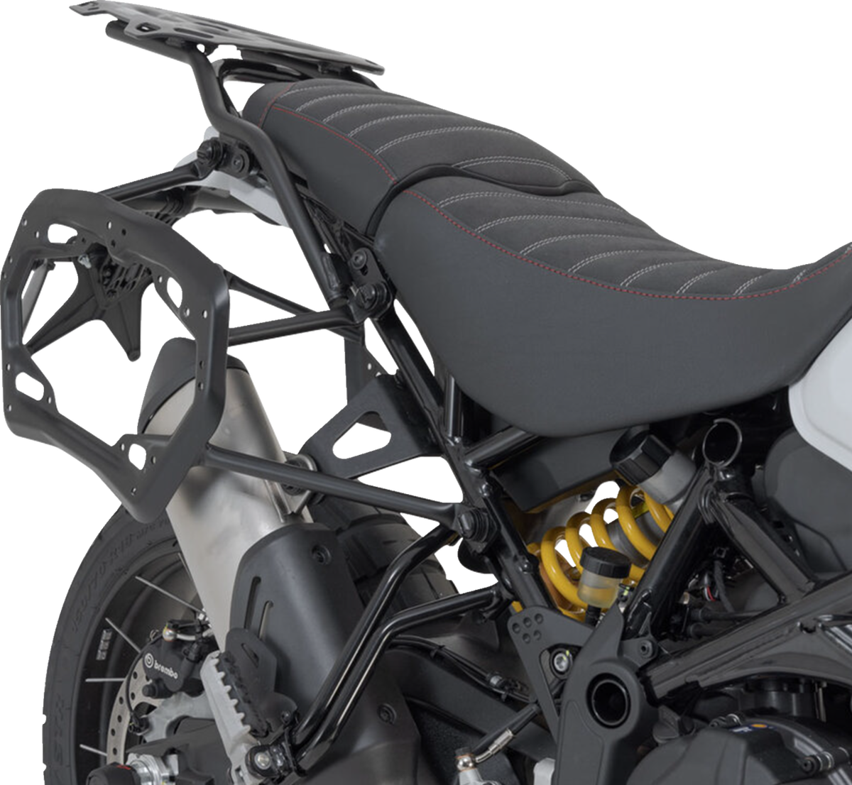 SW-Motech PRO Side Carrier - Left/Right - Black - Ducati - DesertX