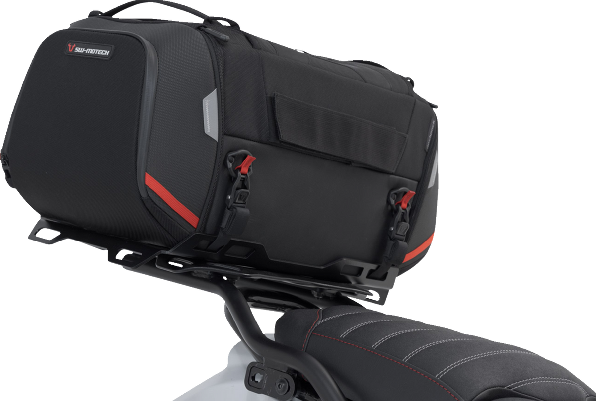 SW-Motech Rackpack Tail Bag System - Black - Ducati DesertX '22-'25