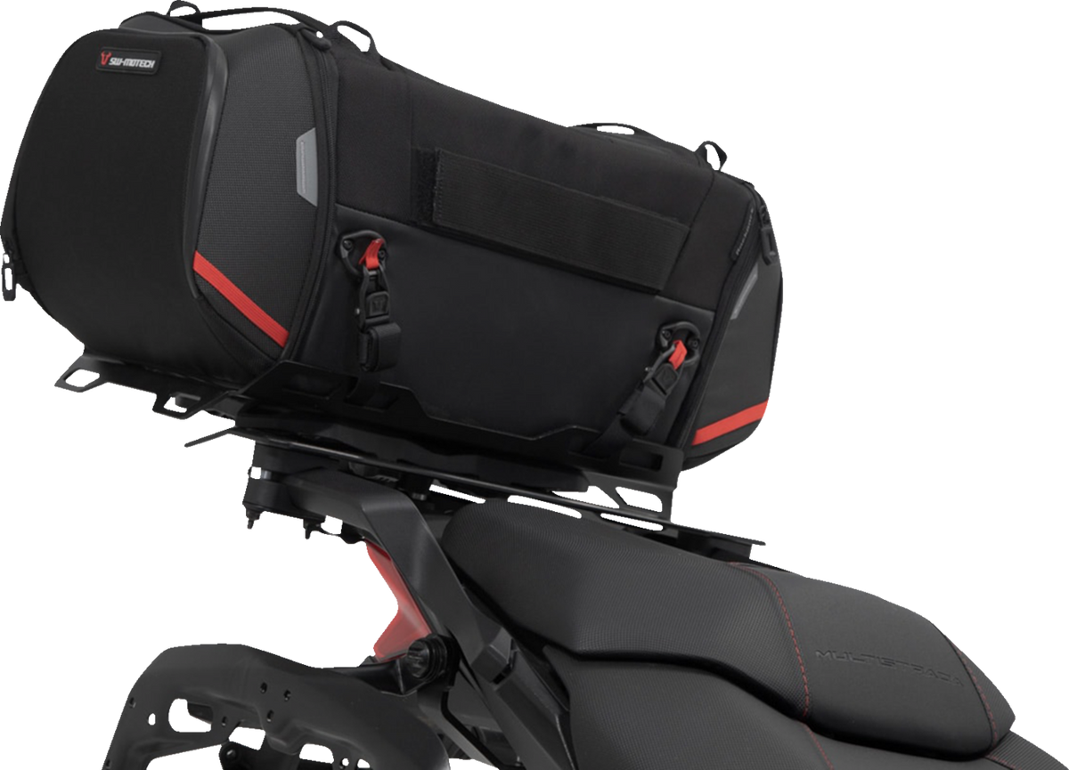 SW-Motech Rackpack Tail Bag System - Black - Ducati Multistrada 950/1200/1260/V2 '16-'24