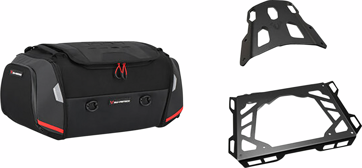 SW-Motech Rackpack Tail Bag System - Black - Honda CB500/CBR500 '18-'24