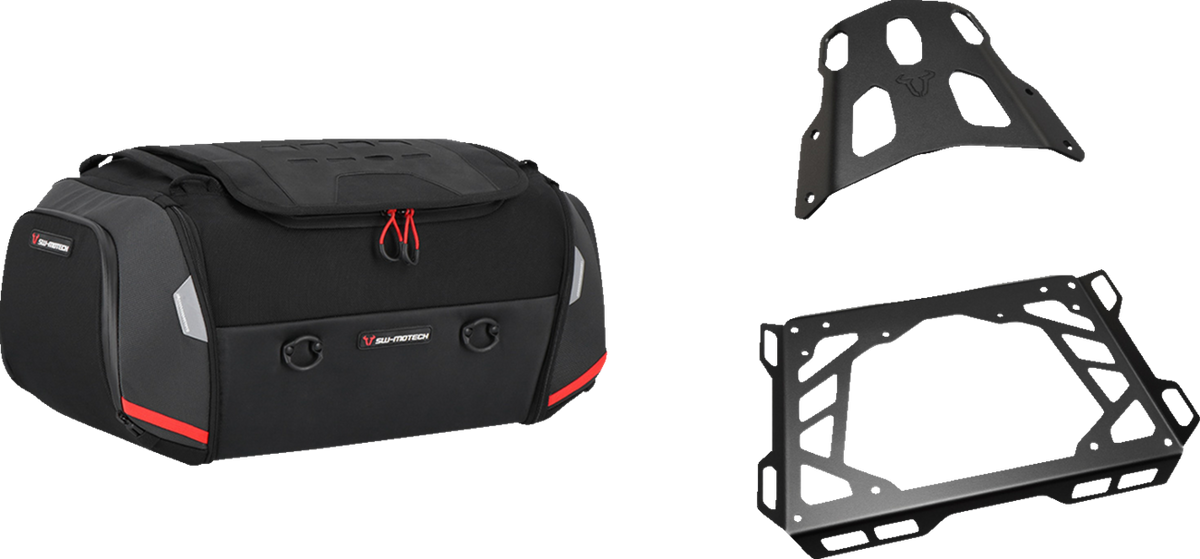 SW-Motech Rackpack Tail Bag System - Black - Honda NC750 '16-'20