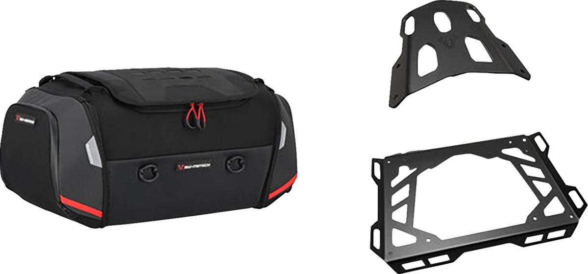 SW-Motech Rackpack Tail Bag System - Black - Kawasaki Z900 '17-'24