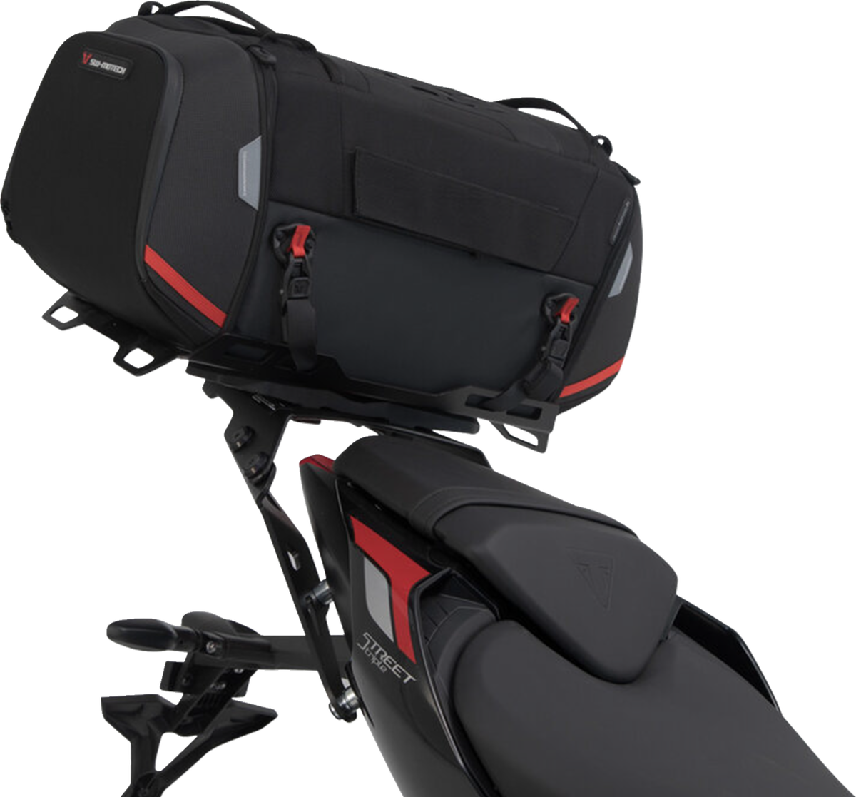 SW-Motech Rackpack Tail Bag System - Black - KTM Enduro R 690/SMC-R 690 '19-'24/'26