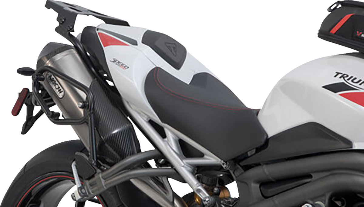 SW-Motech Rackpack Tail Bag System - Black - Triumph Speed Triple 1050 '18-'20