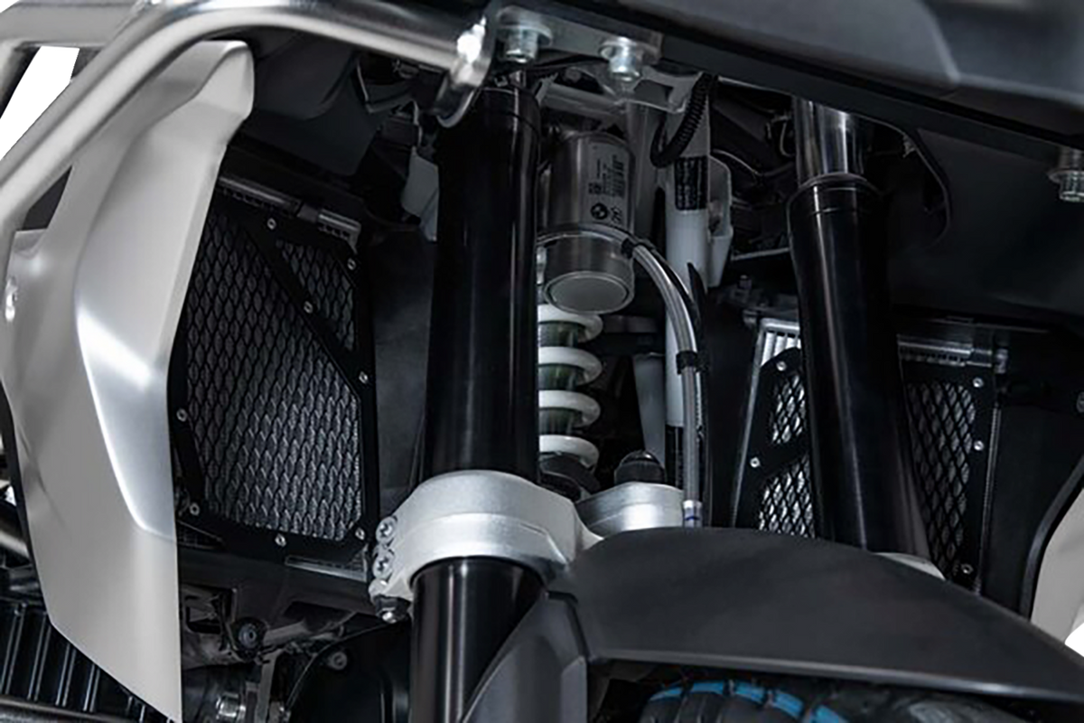 SW-Motech Radiator Guard - Black - BMW