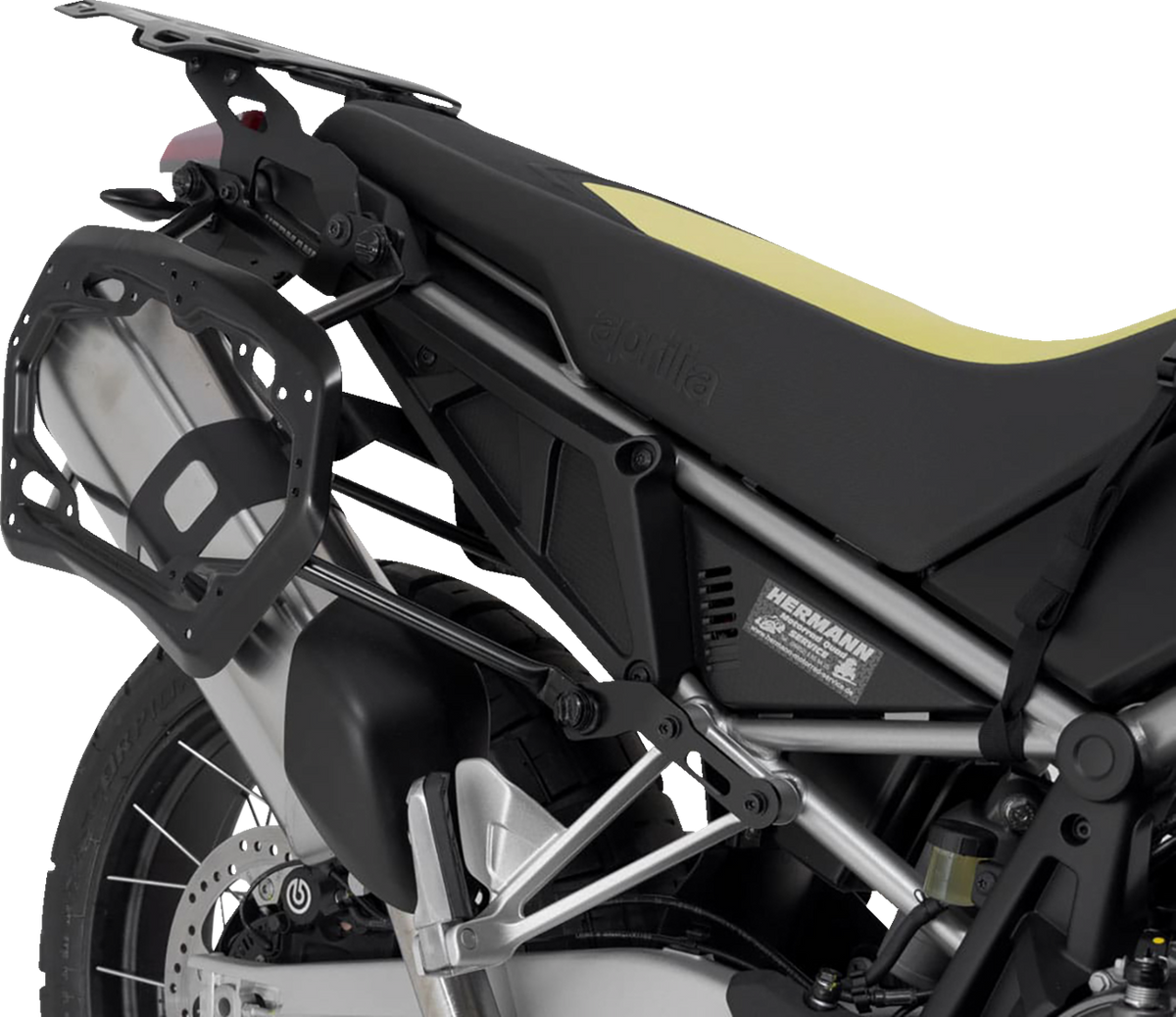SW-Motech SysBag Side Bag System - Black - Aprilia Tuareg 660 '22-'25 - T660 - 3580-0246