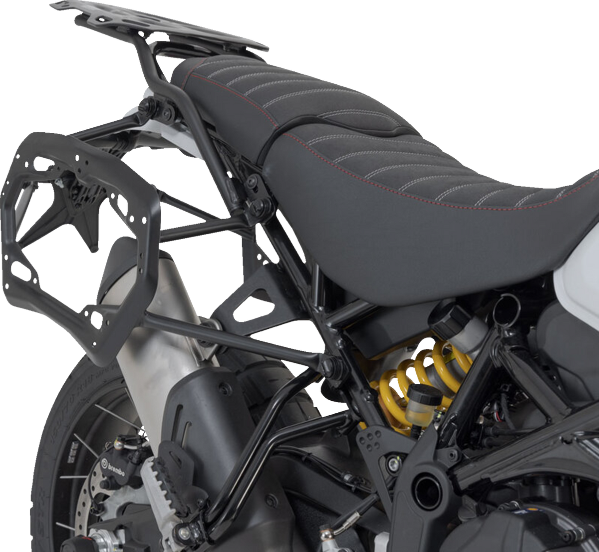 SW-Motech SysBag Side Bag System - Black - Ducati DesertX '22-'25