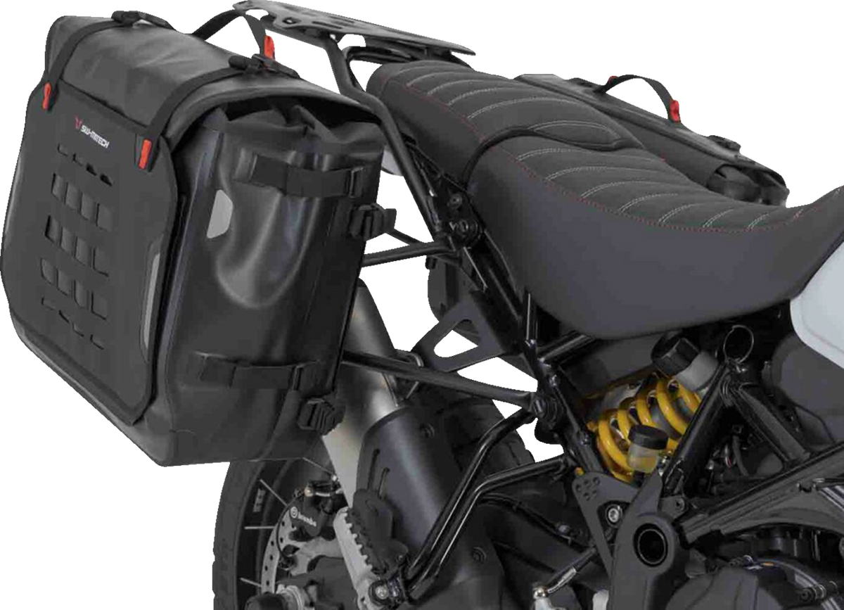 SW-Motech SysBag Side Bag System - Black - Ducati DesertX '22-'25
