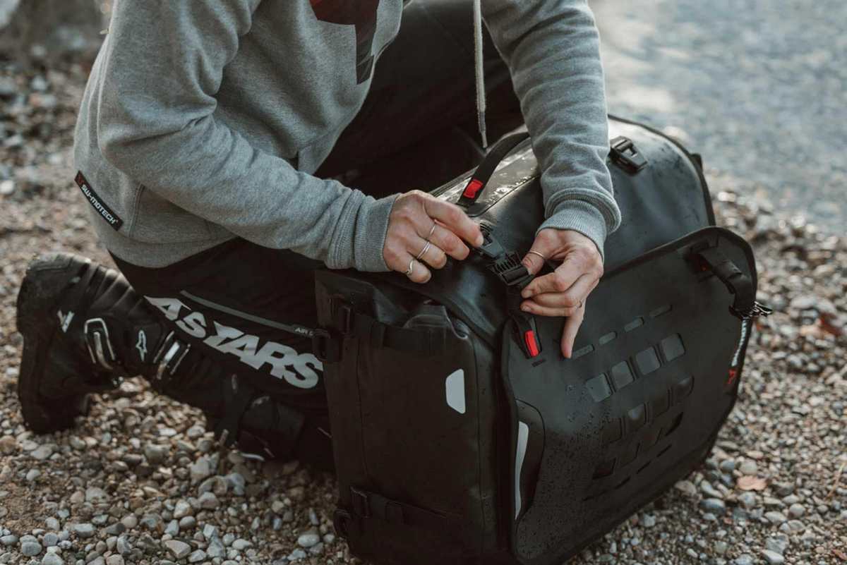 SW-Motech SysBag Side Bag System - Black - Kawasaki Versys 1000 '18-'23