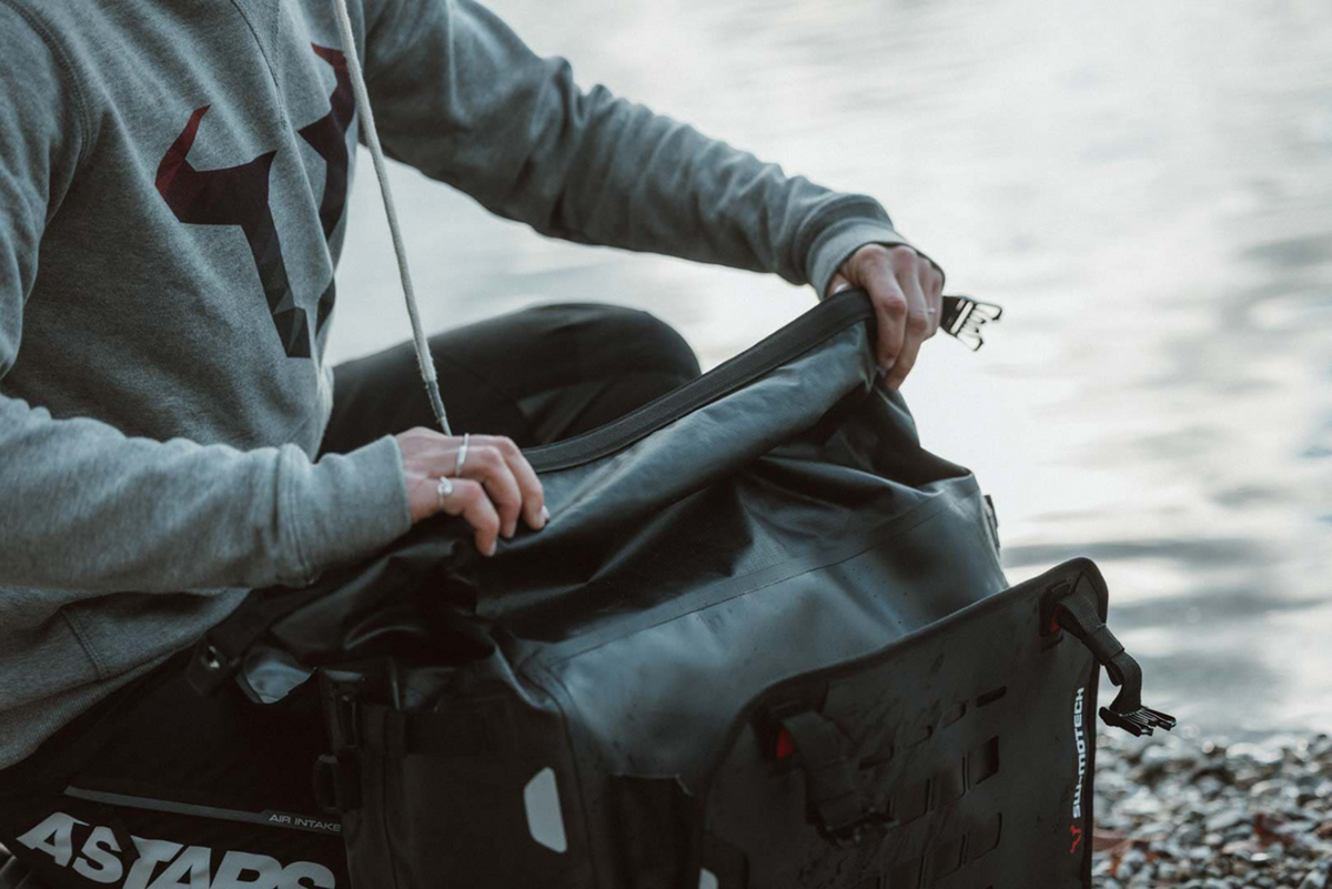 SW-Motech SysBag Side Bag System - Black - Suzuki V-Strom 650 '11-'16