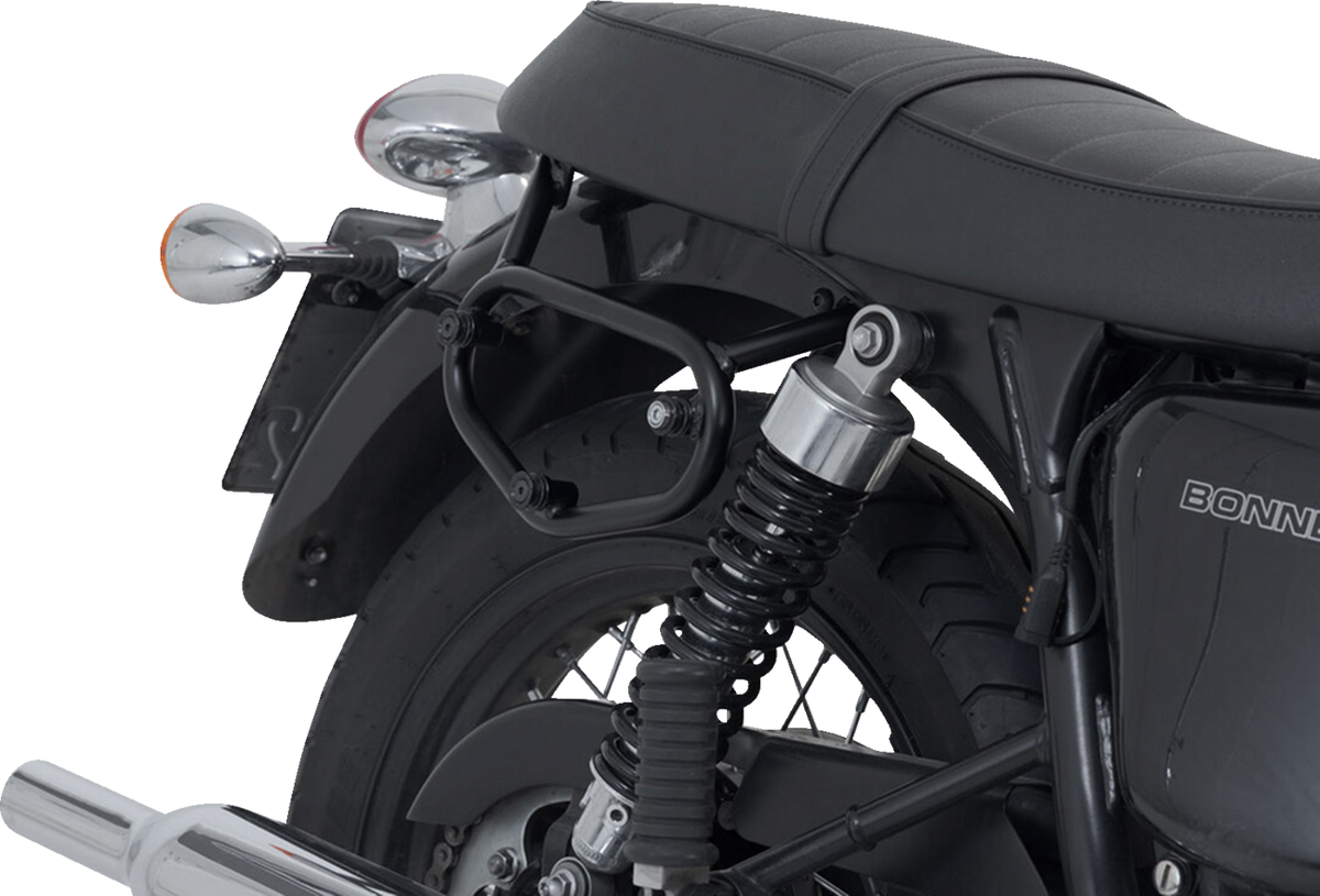 SW-Motech SysBag Side Bag System - Black - Triumph Bonneville T100/865 '04-'16