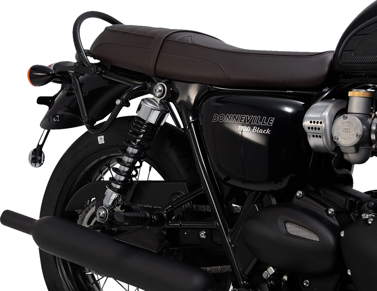 SW-Motech SysBag Side Bag System - Black - Triumph T100/T120 '16-'24