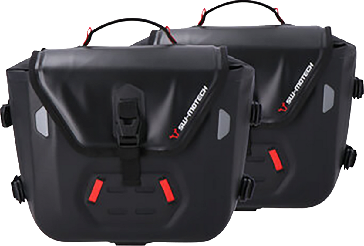 SW-Motech SysBag Side Bag System - Black - Triumph Thruxton 1200 '16-'20