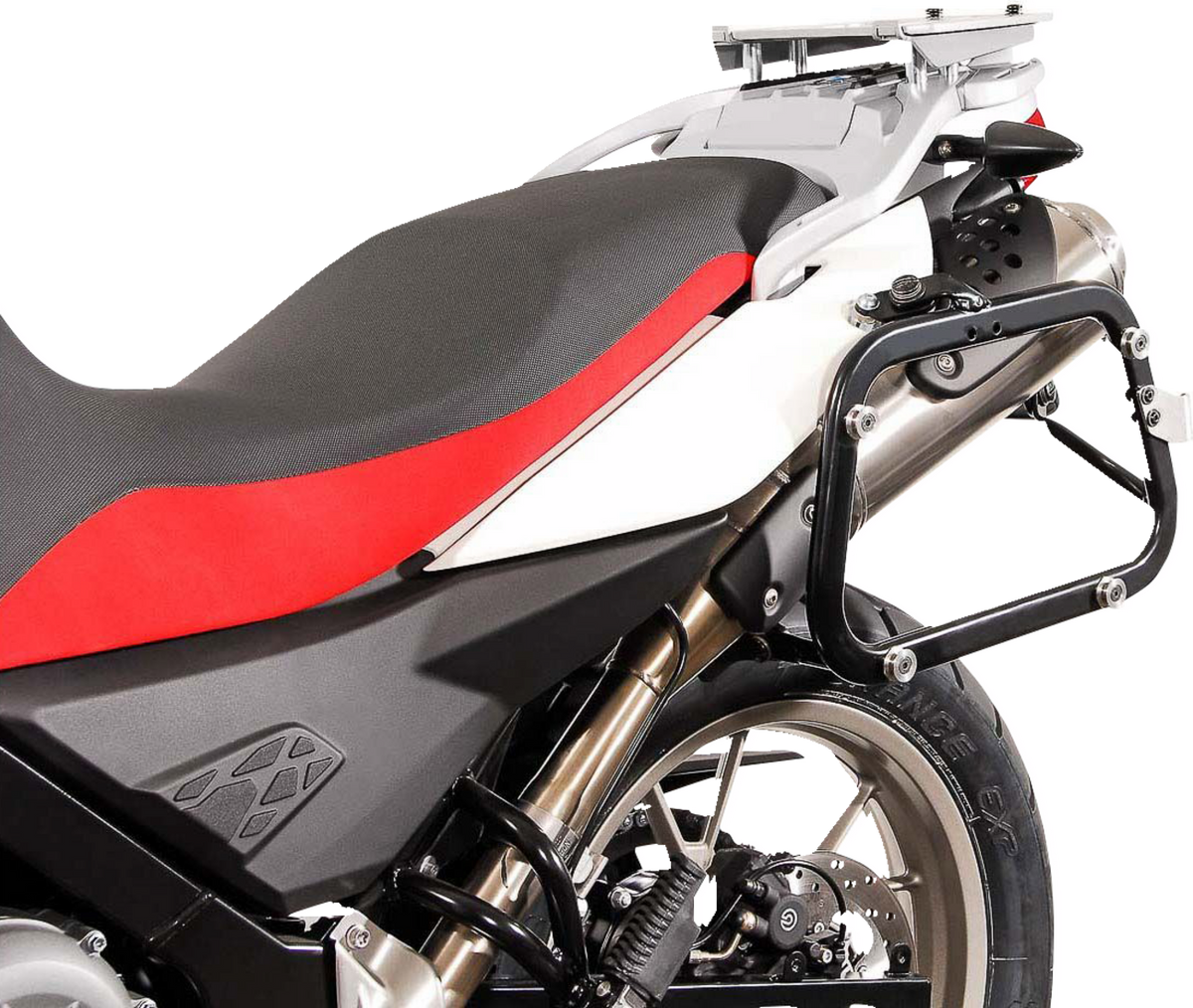 SW-Motech TRAX ADV Aluminum Case System - Black - BMW F 650 GS/G 650 GS '99-'15 - 3580-0377
