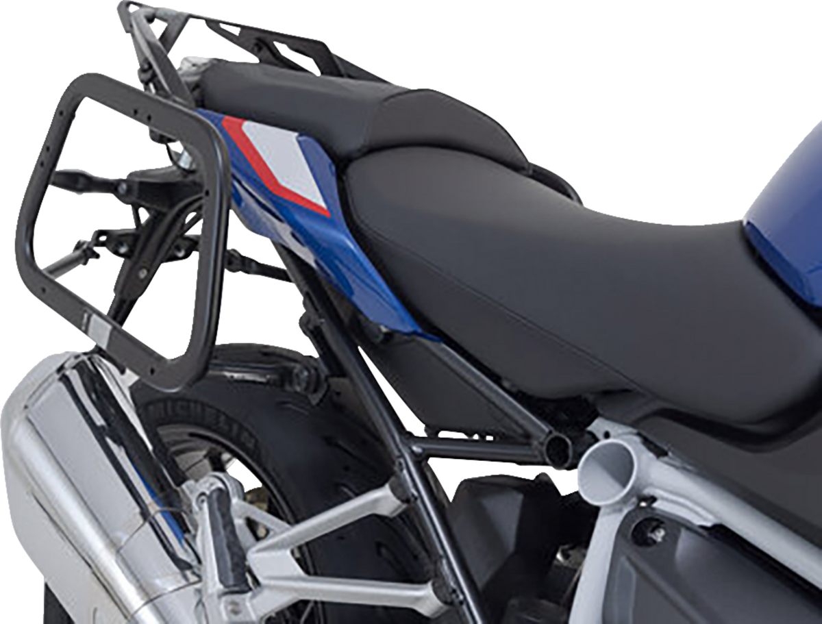 SW-Motech TRAX ADV Aluminum Case System - Black - BMW R 1200/1250 R '14-'24 - 3580-0340