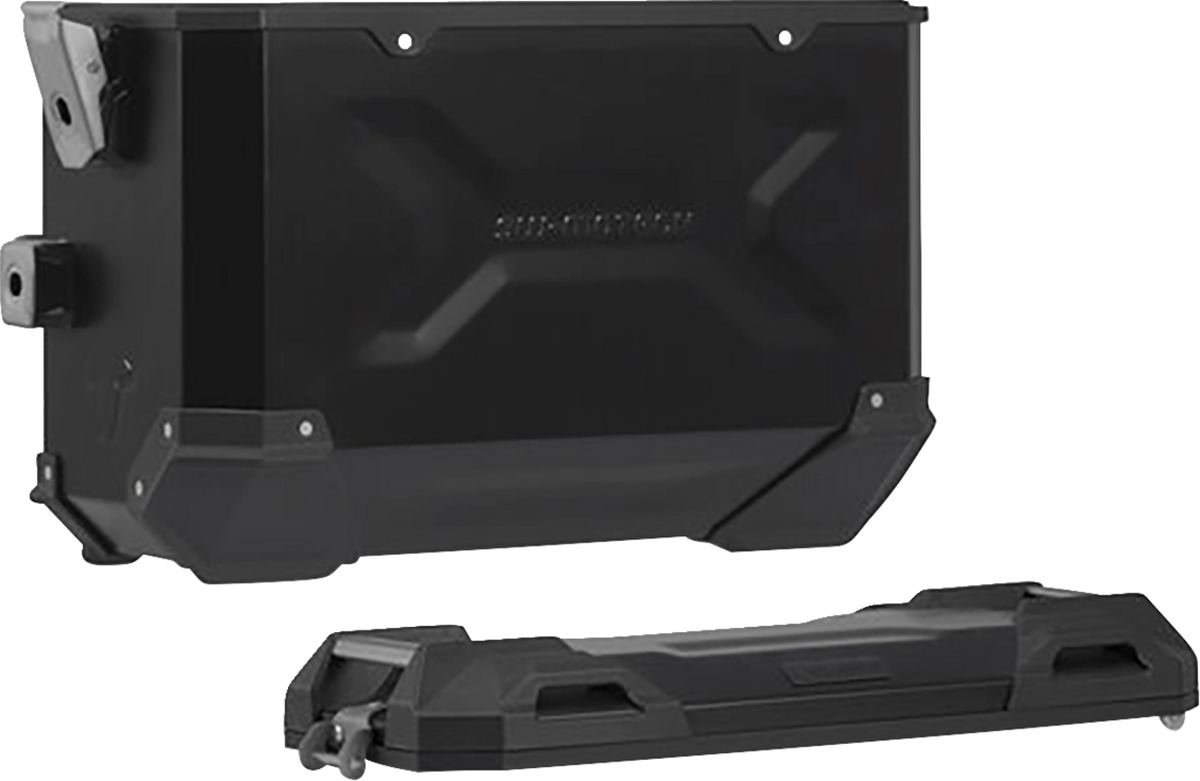 SW-Motech TRAX ADV Aluminum Case System - Black - BMW R 1200/1250 R '14-'24 - 3580-0340