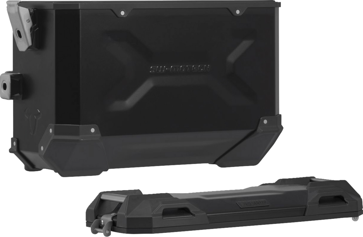 SW-Motech TRAX ADV Aluminum Case System - Black - BMW R 1300 GS '24