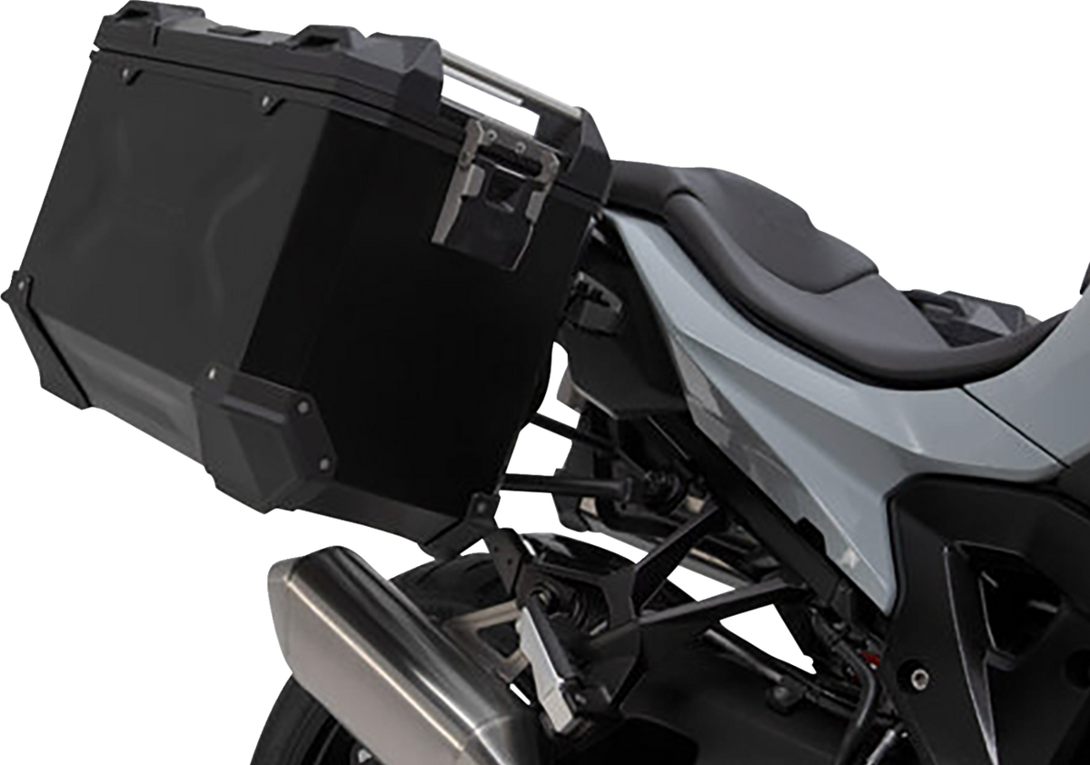 SW-Motech TRAX ADV Aluminum Case System - Black - BMW S 1000 XR '19-'24 - 3580-0381