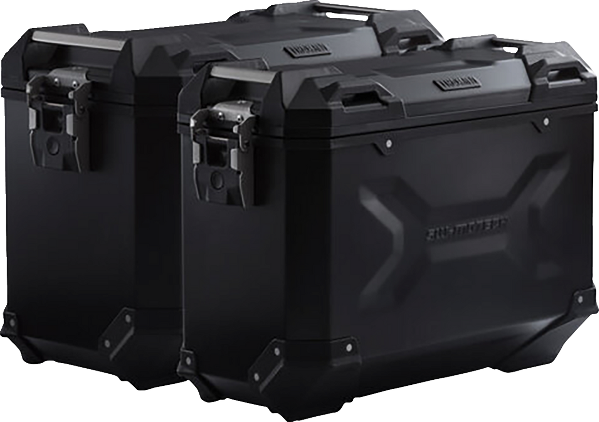 SW-Motech TRAX ADV Aluminum Case System - Black - Ducati DesertX '22-'25