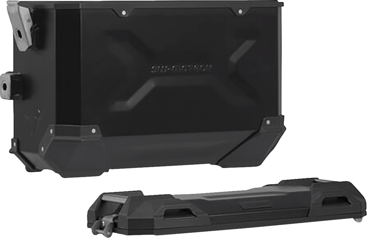 SW-Motech TRAX ADV Aluminum Case System - Black - Ducati Multistrada V4 '21-'24 - 3580-0465