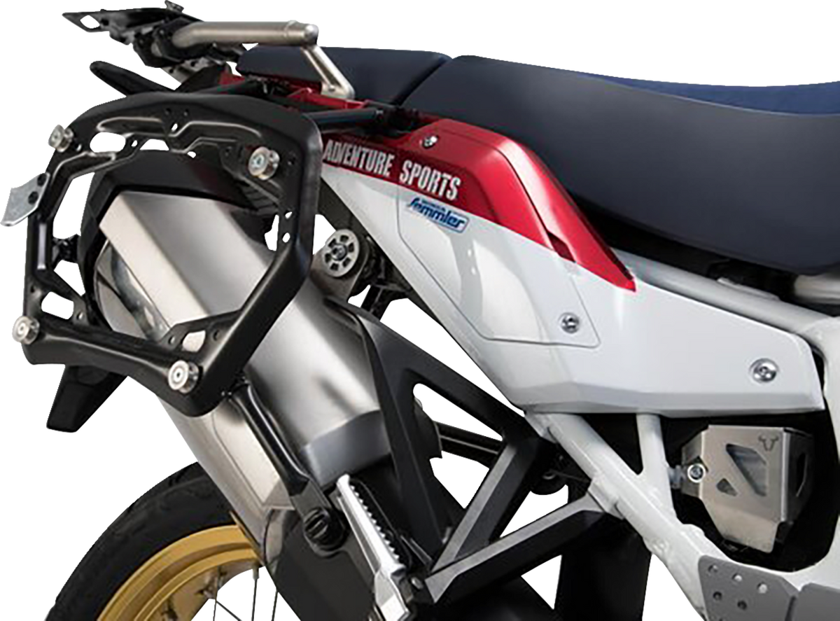 SW-Motech TRAX ADV Aluminum Case System - Black - Honda Africa Twin '18-'24