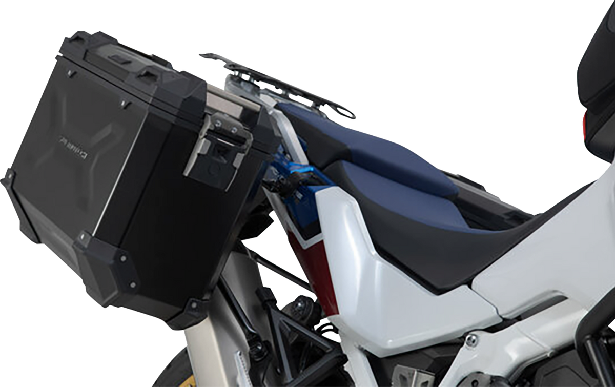 SW-Motech TRAX ADV Aluminum Case System - Black - Honda Africa Twin '19-'24