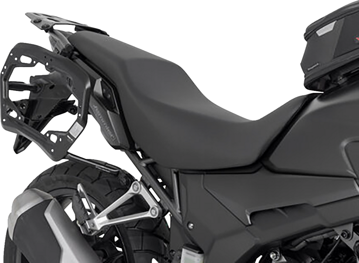 SW-Motech TRAX ADV Aluminum Case System - Black - Honda CB/CBR/NX 500 '13-'24 - 3580-0338