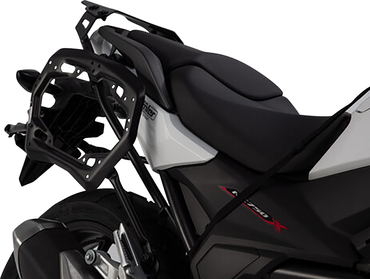 SW-Motech TRAX ADV Aluminum Case System - Black - Honda NC750 '16-'20 - 3580-0385