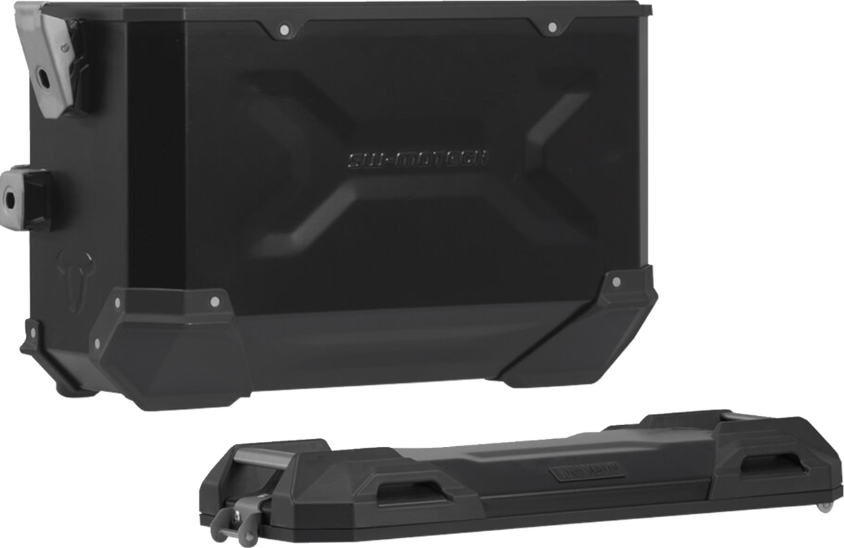 SW-Motech TRAX ADV Aluminum Case System - Black - Honda NC750 X '20-'24
