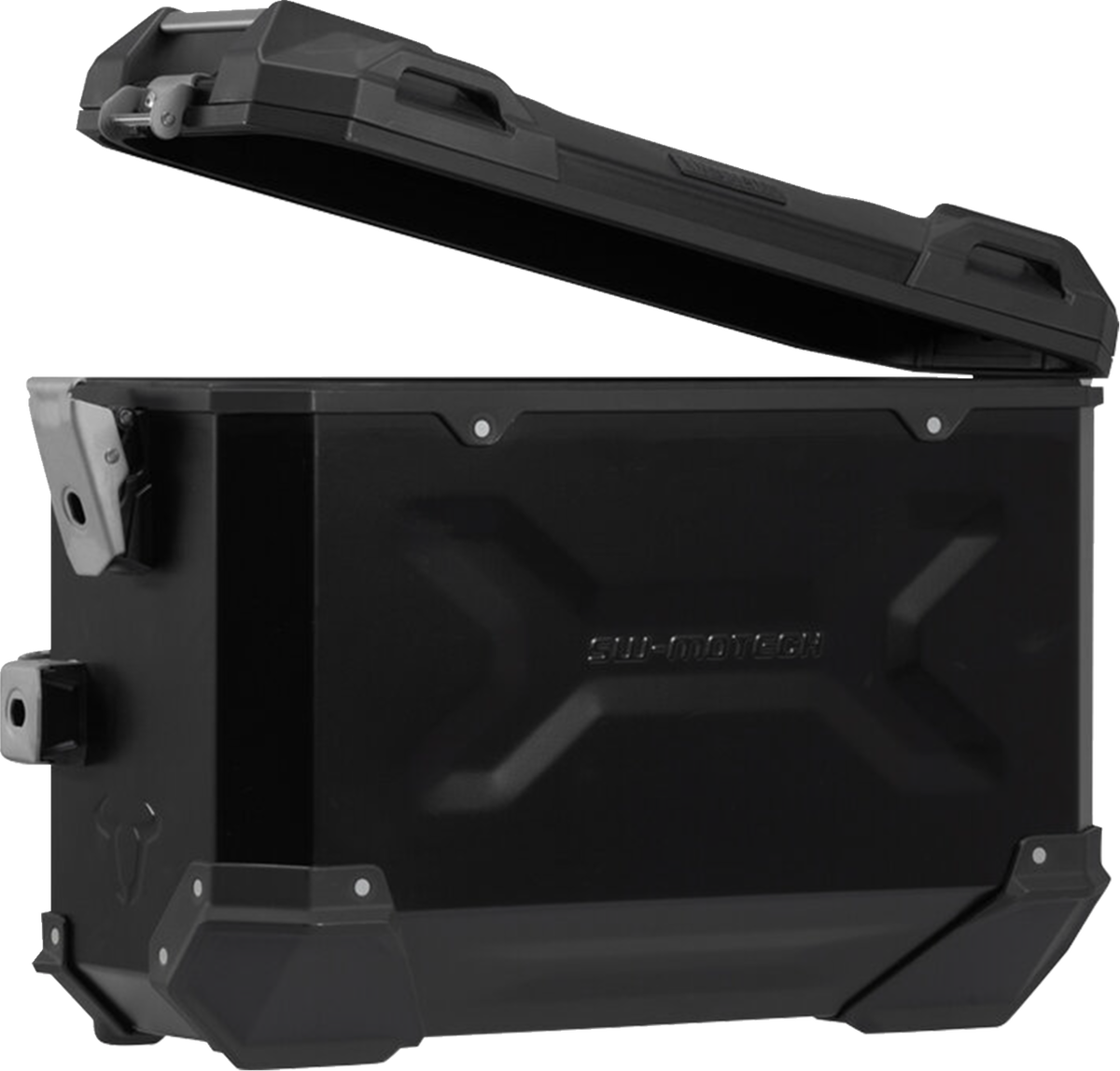 SW-Motech TRAX ADV Aluminum Case System - Black - Honda NC750 X '20-'24