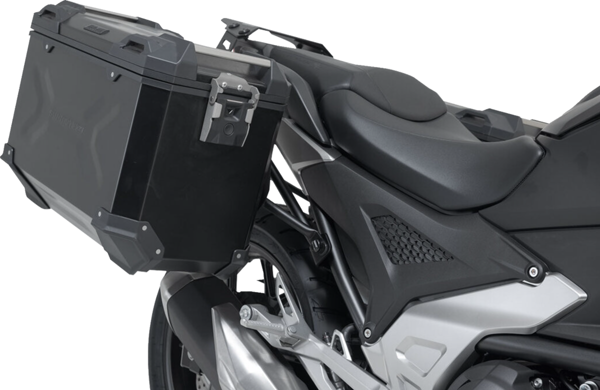 SW-Motech TRAX ADV Aluminum Case System - Black - Honda NC750 X '20-'24