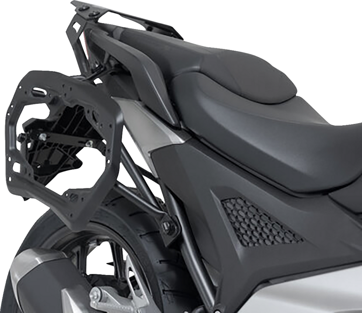 SW-Motech TRAX ADV Aluminum Case System - Black - Honda NC750X '20-'24