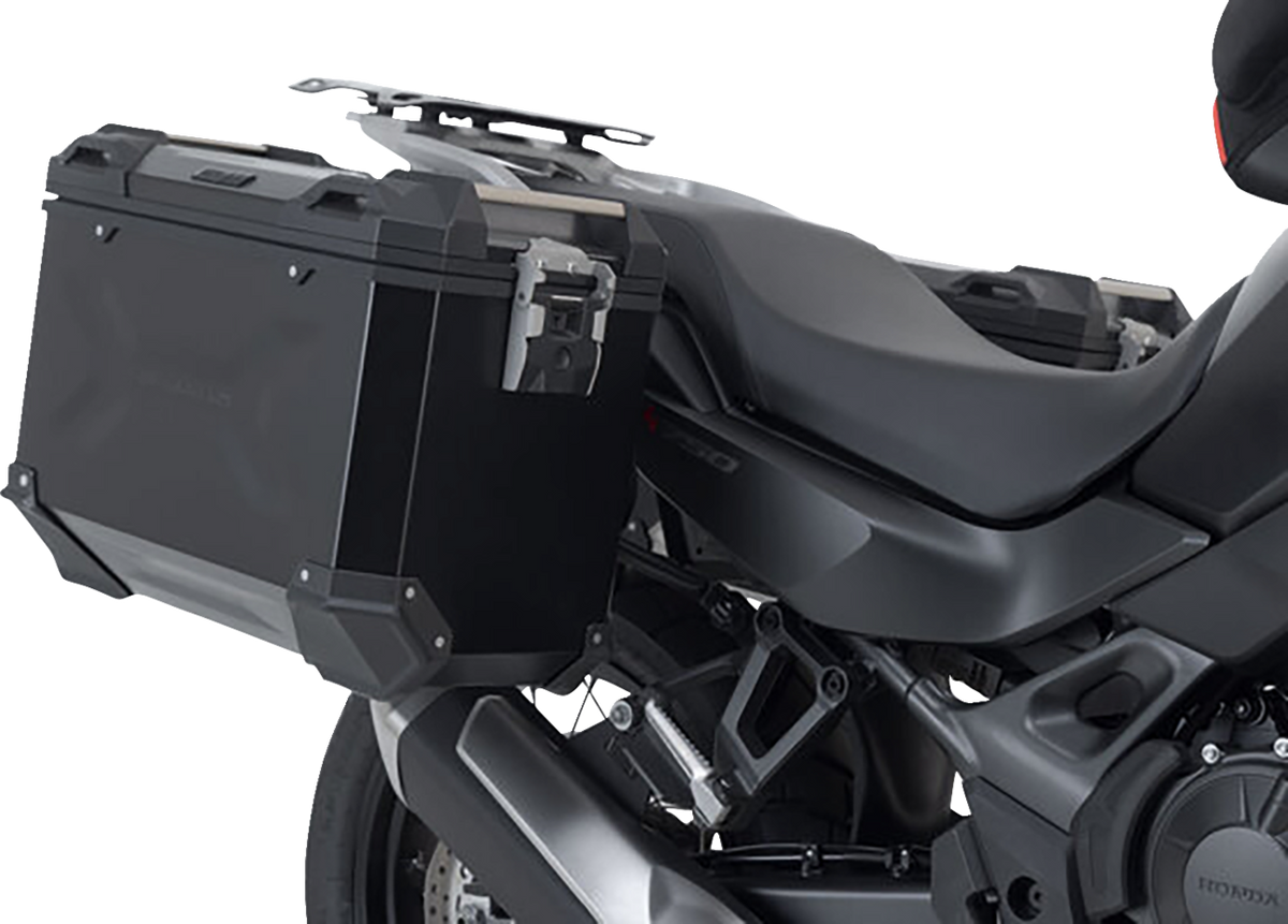 SW-Motech TRAX ADV Aluminum Case System - Black - Honda XL750R Transalp '24 - 3580-0392