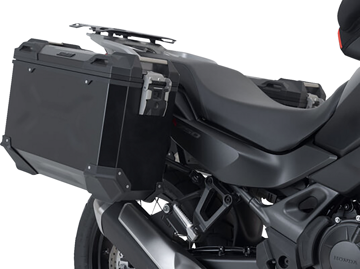 SW-Motech TRAX ADV Aluminum Case System - Black - Honda XL750R Transalp '24 - 3580-0353
