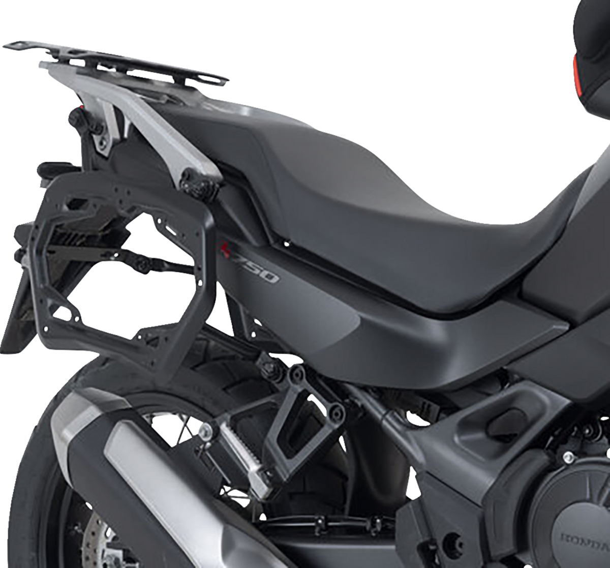 SW-Motech TRAX ADV Aluminum Case System - Black - Honda XL750R Transalp '24 - 3580-0353