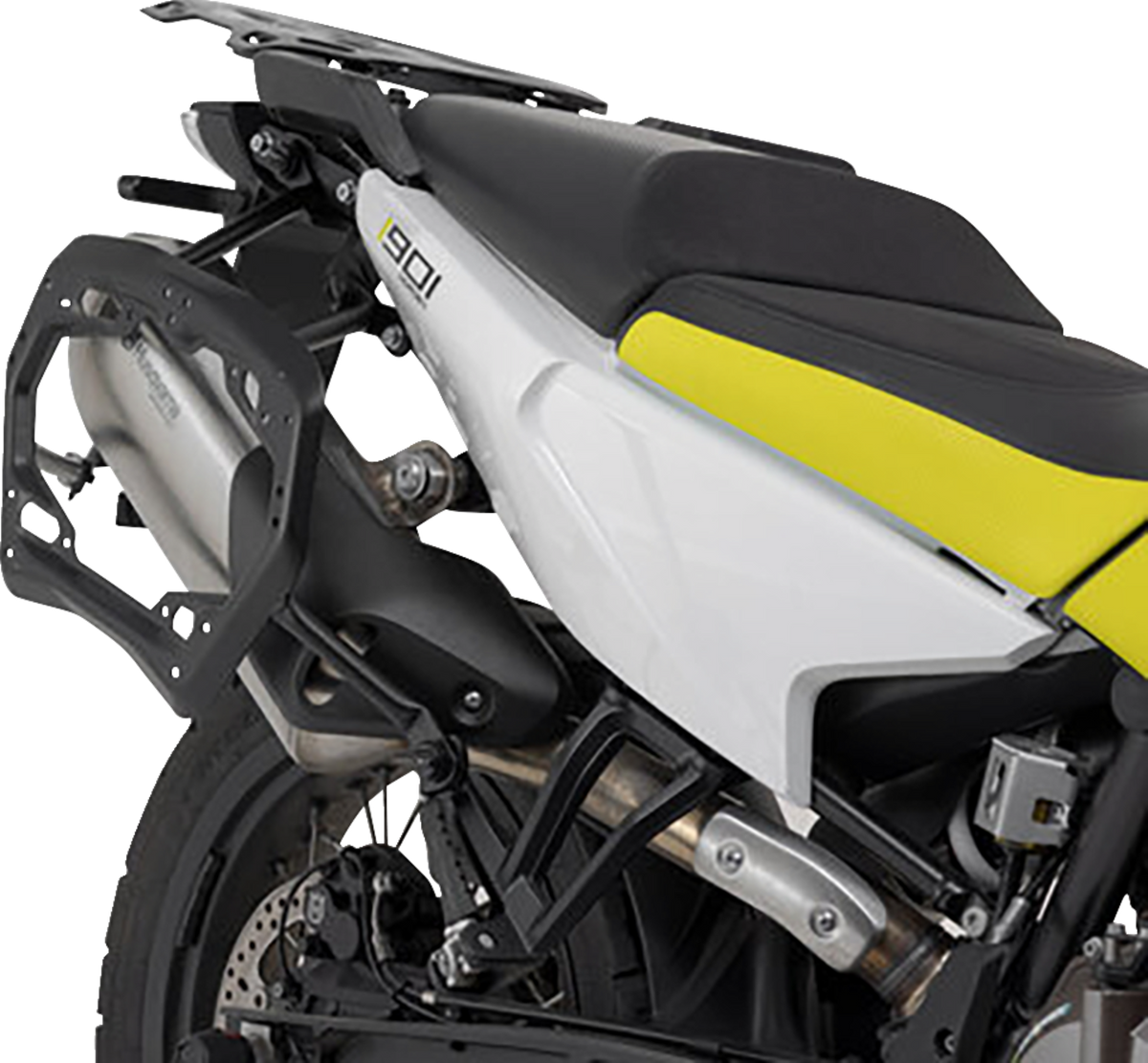 SW-Motech TRAX ADV Aluminum Case System - Black - Husqvarna Norden 901 '22-24