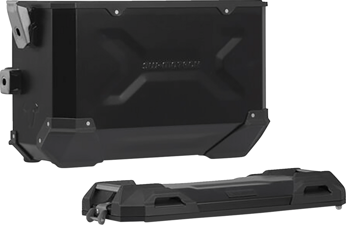 SW-Motech TRAX ADV Aluminum Case System - Black - Kawasaki Versys 1000 '18-'23 - 3580-0457