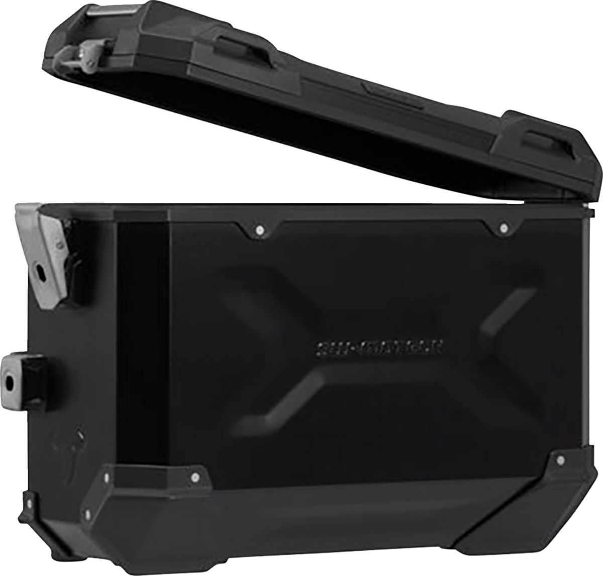 SW-Motech TRAX ADV Aluminum Case System - Black - Kawasaki Versys 1000 '18-'23 - 3580-0457
